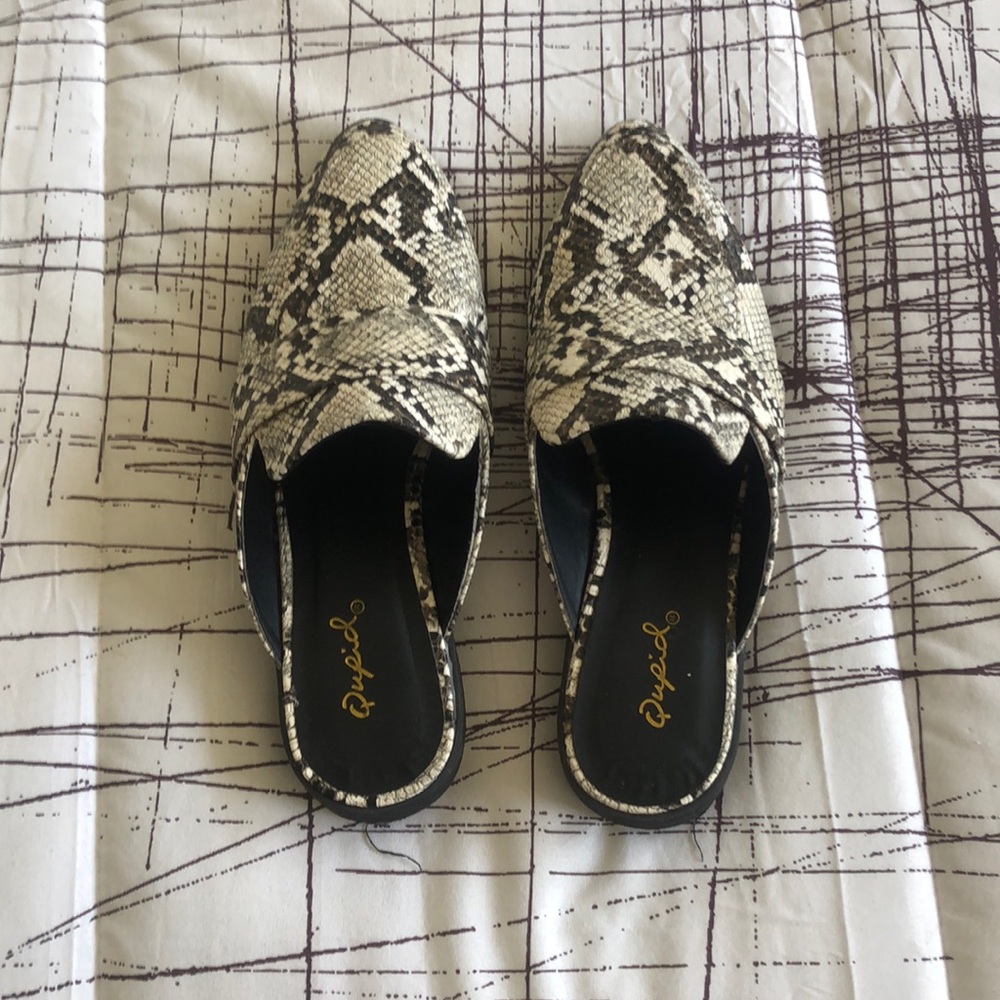 Snakeskin shoes
